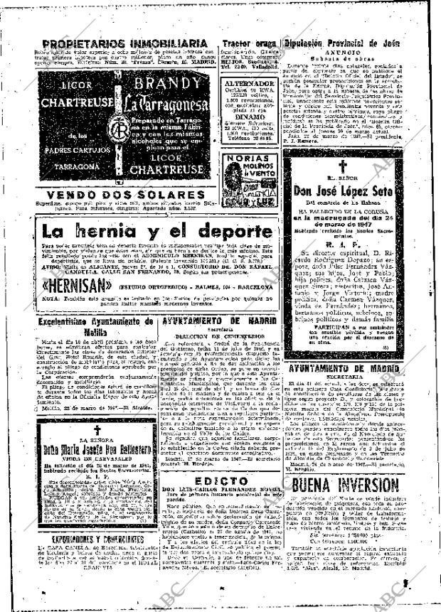 ABC MADRID 27-03-1947 página 22