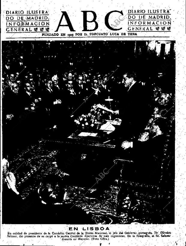 ABC SEVILLA 27-03-1947 página 1