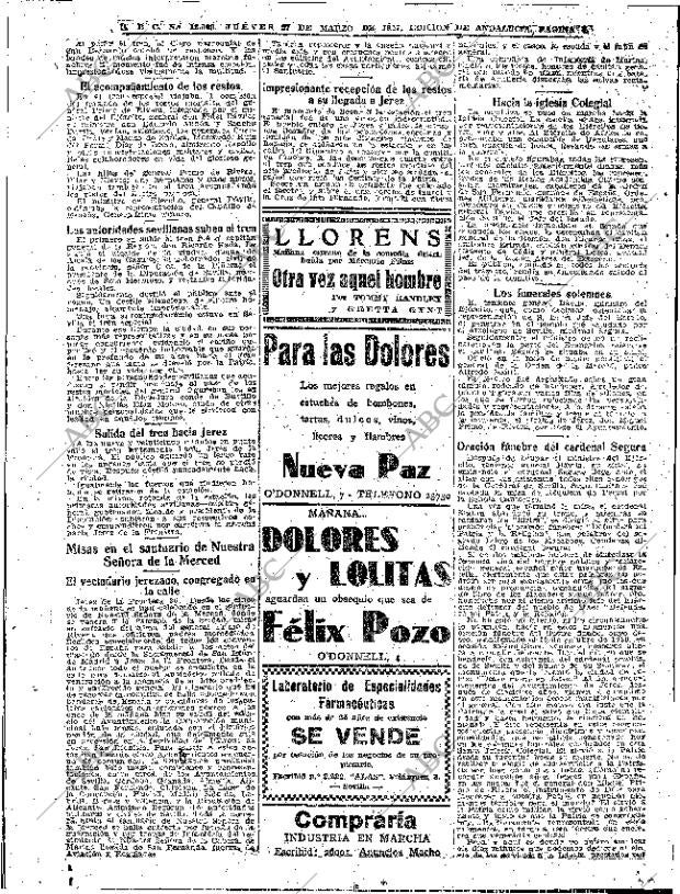 ABC SEVILLA 27-03-1947 página 4