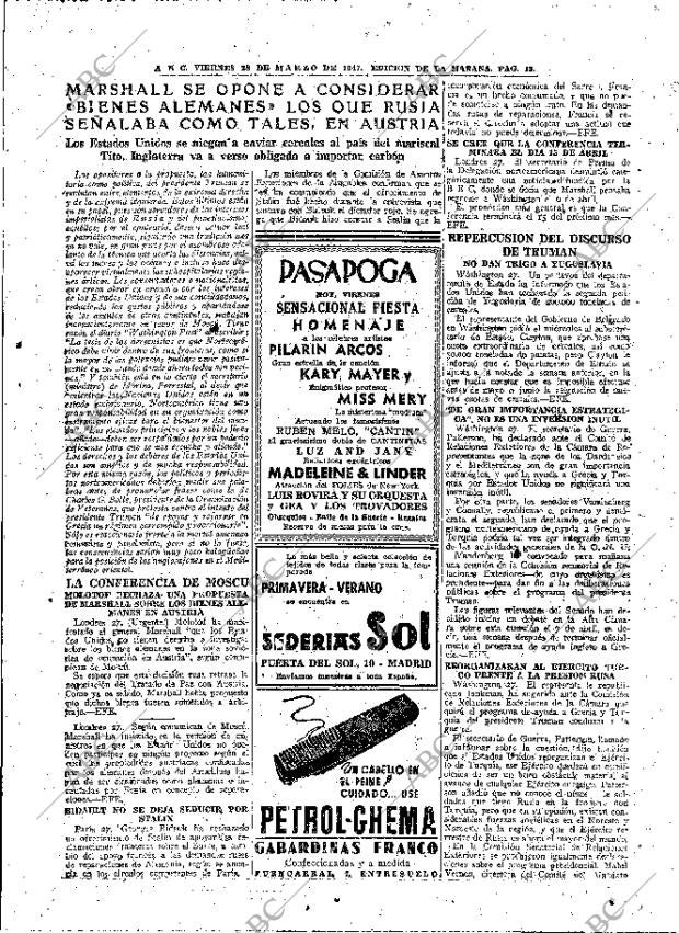 ABC MADRID 28-03-1947 página 13