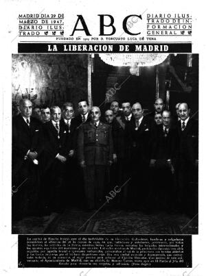 ABC MADRID 29-03-1947 página 1