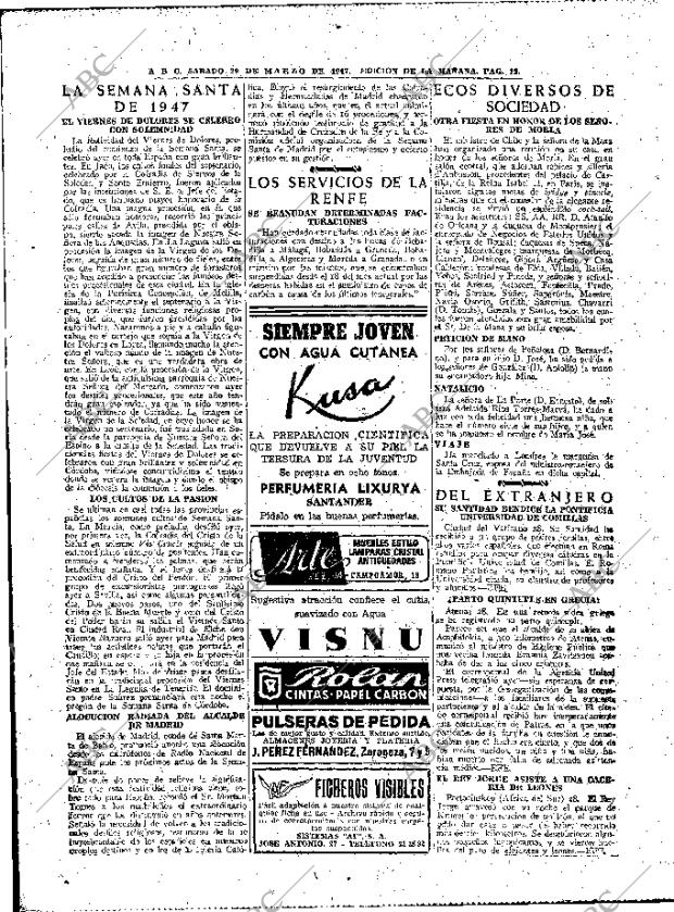 ABC MADRID 29-03-1947 página 12