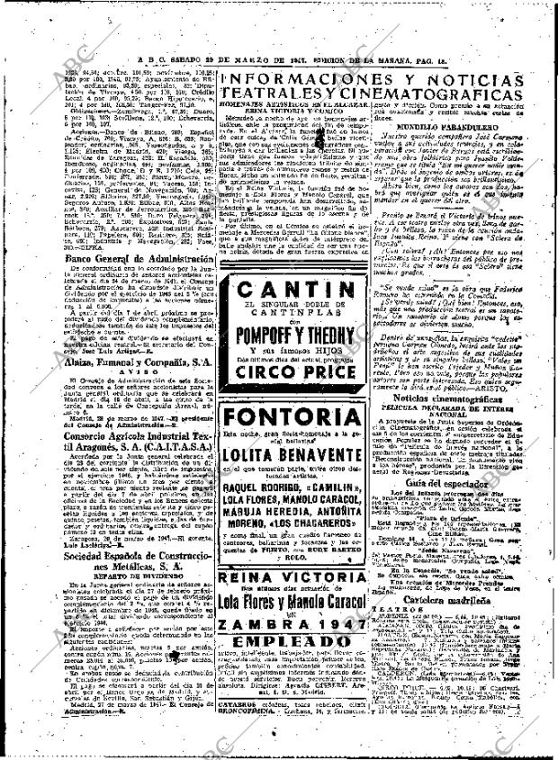 ABC MADRID 29-03-1947 página 18