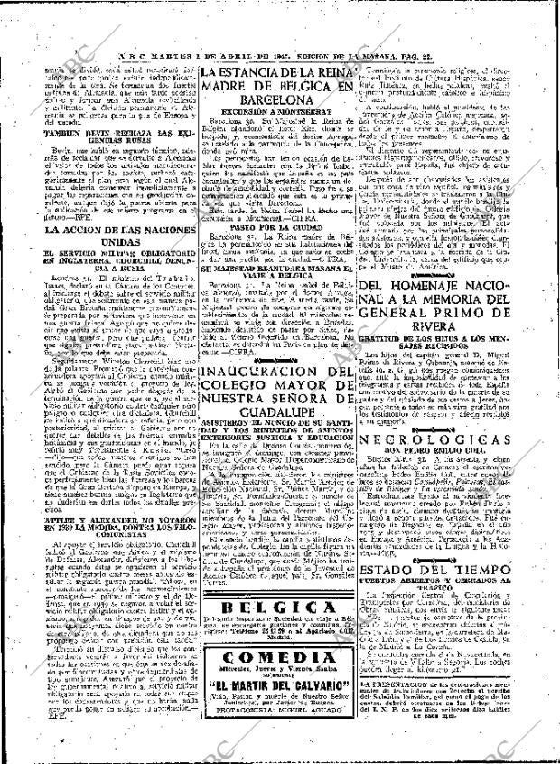 ABC MADRID 01-04-1947 página 22