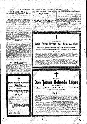 ABC MADRID 01-04-1947 página 30