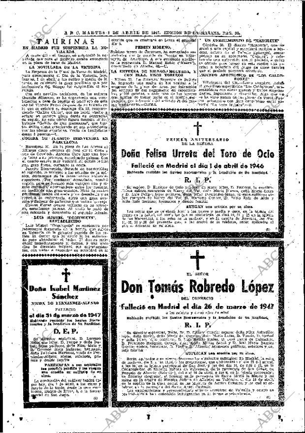 ABC MADRID 01-04-1947 página 30