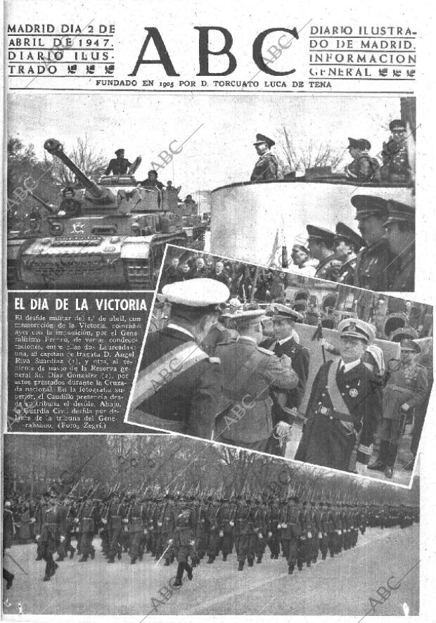 ABC MADRID 02-04-1947 página 1