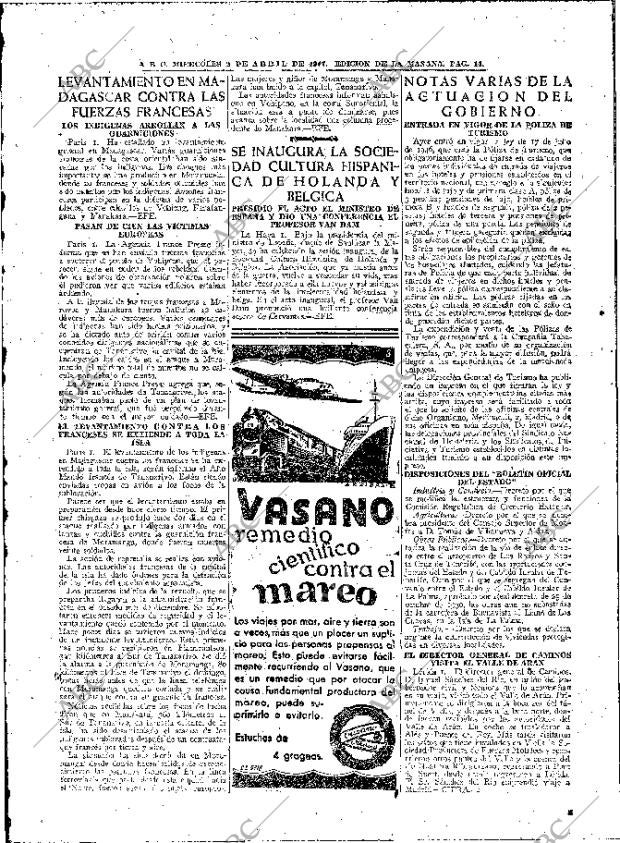 ABC MADRID 02-04-1947 página 14