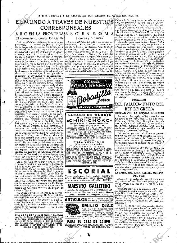 ABC MADRID 03-04-1947 página 21