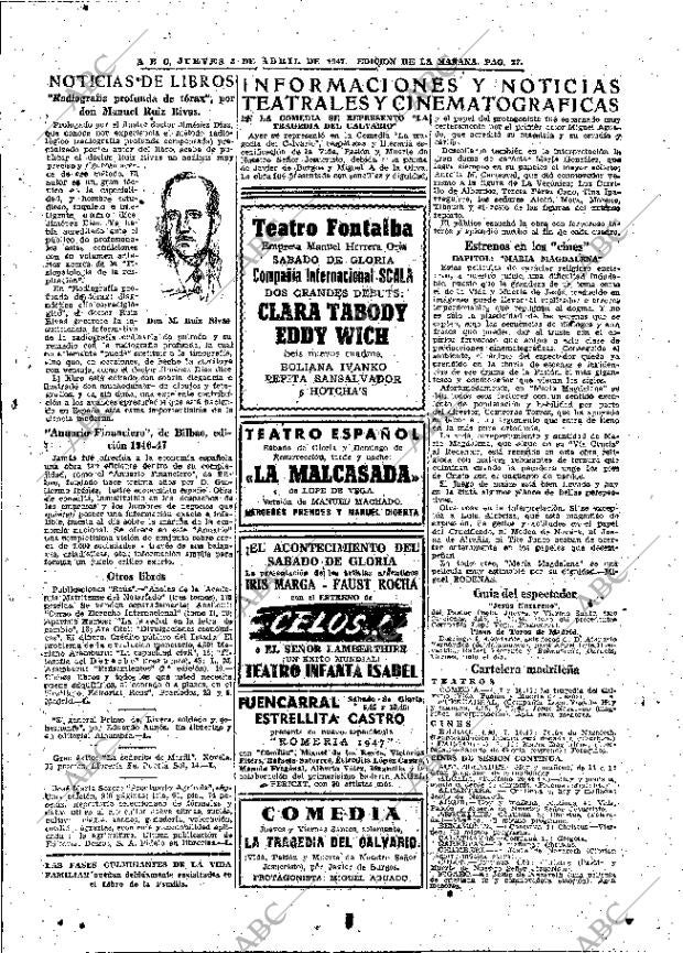 ABC MADRID 03-04-1947 página 27