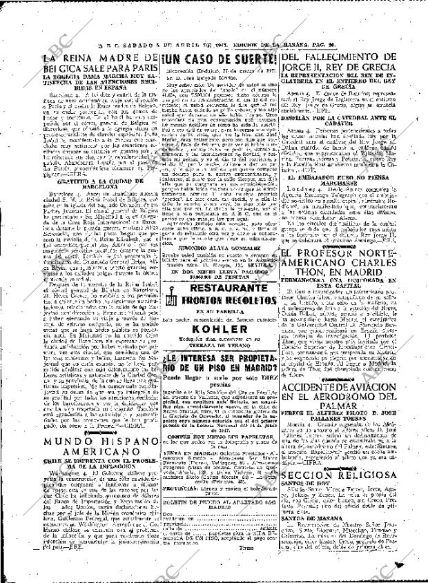 ABC MADRID 05-04-1947 página 20