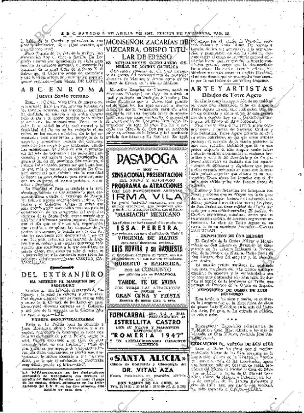 ABC MADRID 05-04-1947 página 22