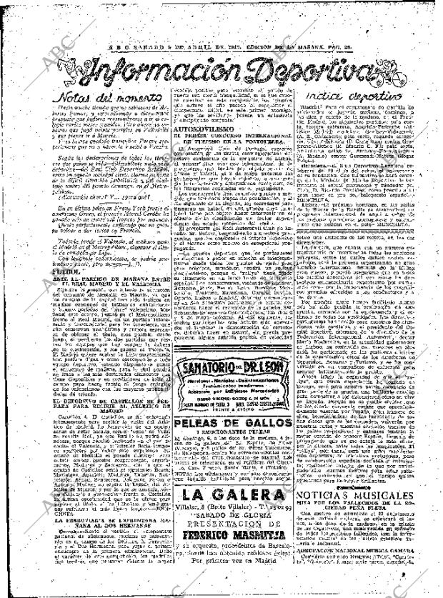 ABC MADRID 05-04-1947 página 28