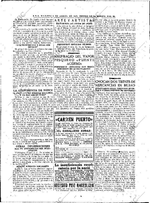 ABC MADRID 08-04-1947 página 20