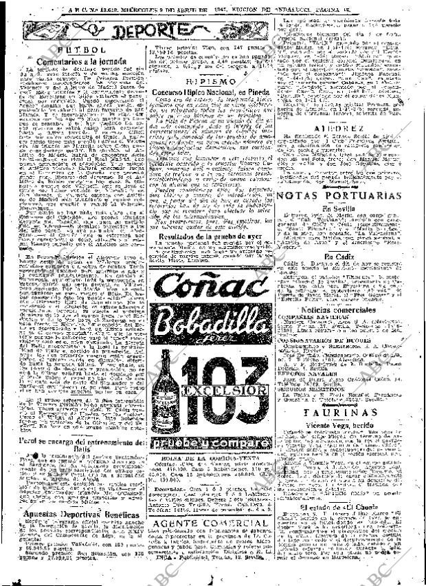 ABC SEVILLA 09-04-1947 página 13