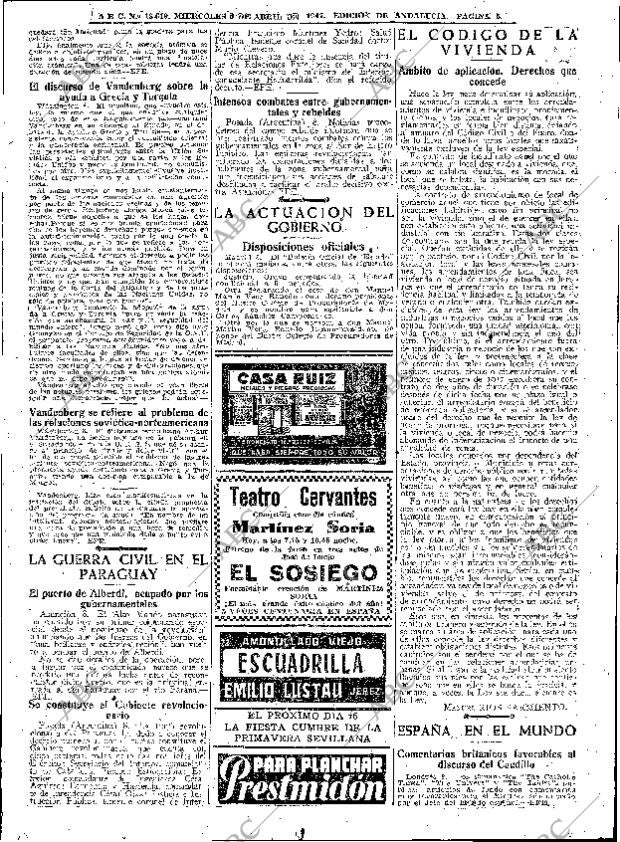 ABC SEVILLA 09-04-1947 página 5