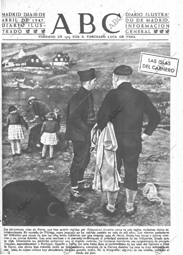 ABC MADRID 10-04-1947 página 1