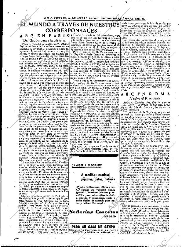 ABC MADRID 10-04-1947 página 11