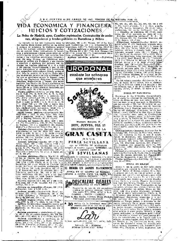 ABC MADRID 10-04-1947 página 17