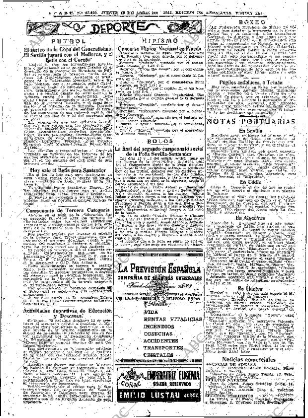 ABC SEVILLA 10-04-1947 página 11