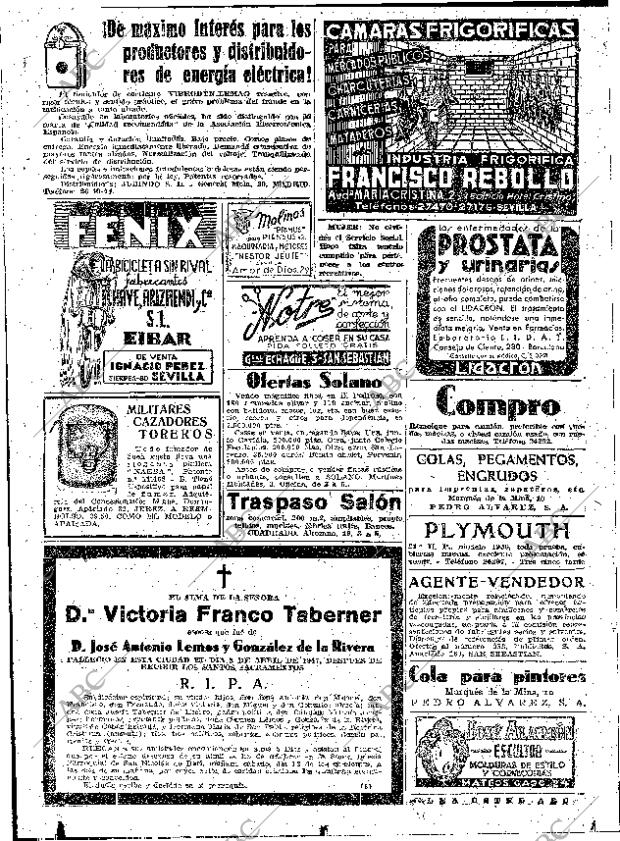 ABC SEVILLA 11-04-1947 página 10