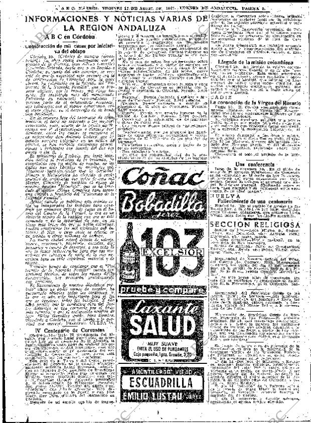 ABC SEVILLA 11-04-1947 página 6