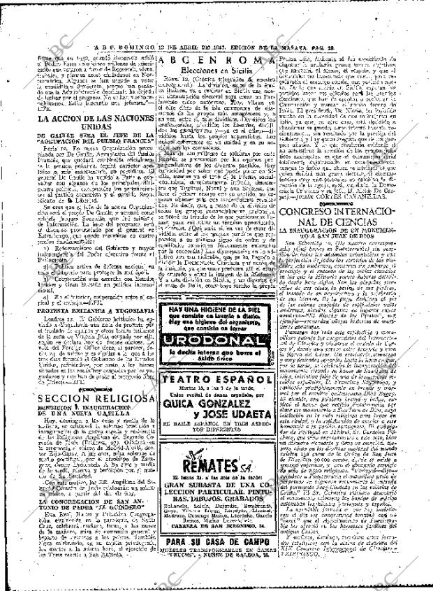 ABC MADRID 13-04-1947 página 28