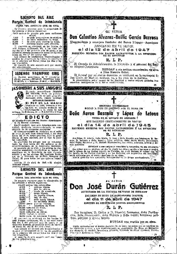 ABC MADRID 13-04-1947 página 38