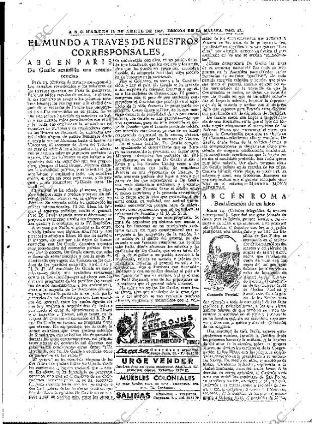 ABC MADRID 15-04-1947 página 17