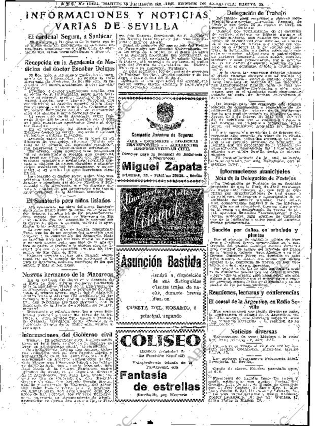 ABC SEVILLA 15-04-1947 página 15