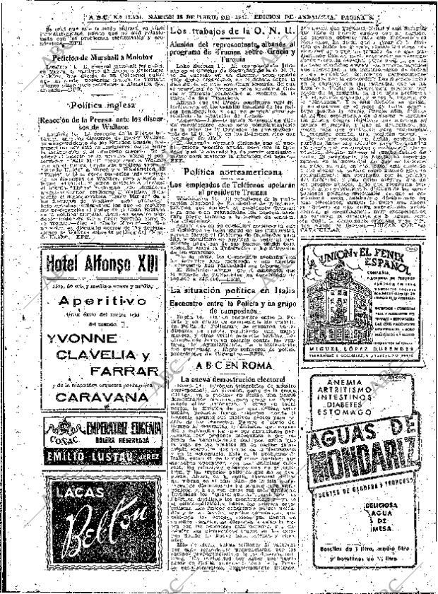 ABC SEVILLA 15-04-1947 página 8