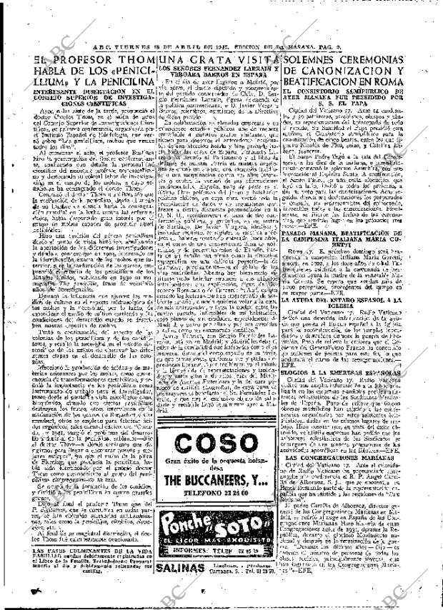 ABC MADRID 18-04-1947 página 9