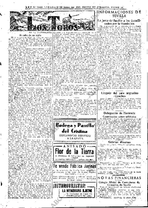 ABC SEVILLA 19-04-1947 página 11