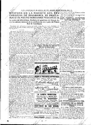 ABC MADRID 22-04-1947 página 17