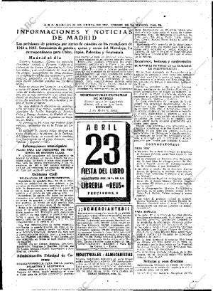 ABC MADRID 22-04-1947 página 22