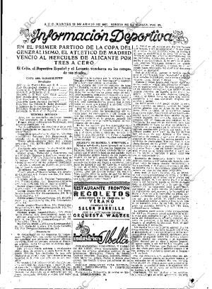 ABC MADRID 22-04-1947 página 25