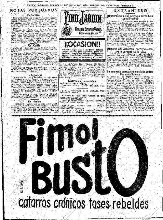 ABC SEVILLA 24-04-1947 página 8