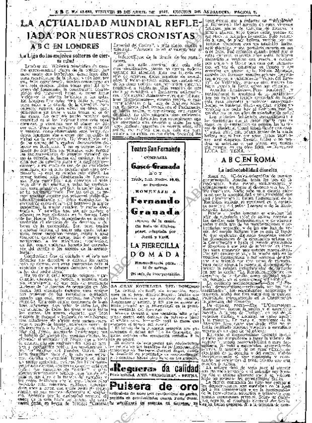 ABC SEVILLA 25-04-1947 página 7