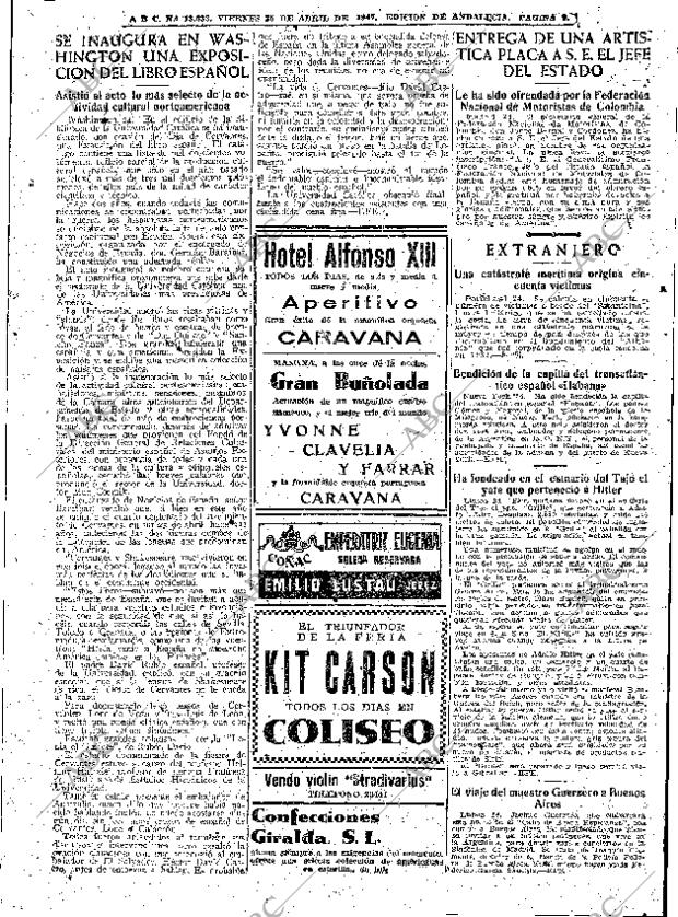 ABC SEVILLA 25-04-1947 página 9