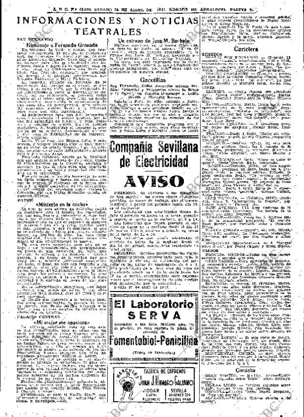 ABC SEVILLA 26-04-1947 página 11