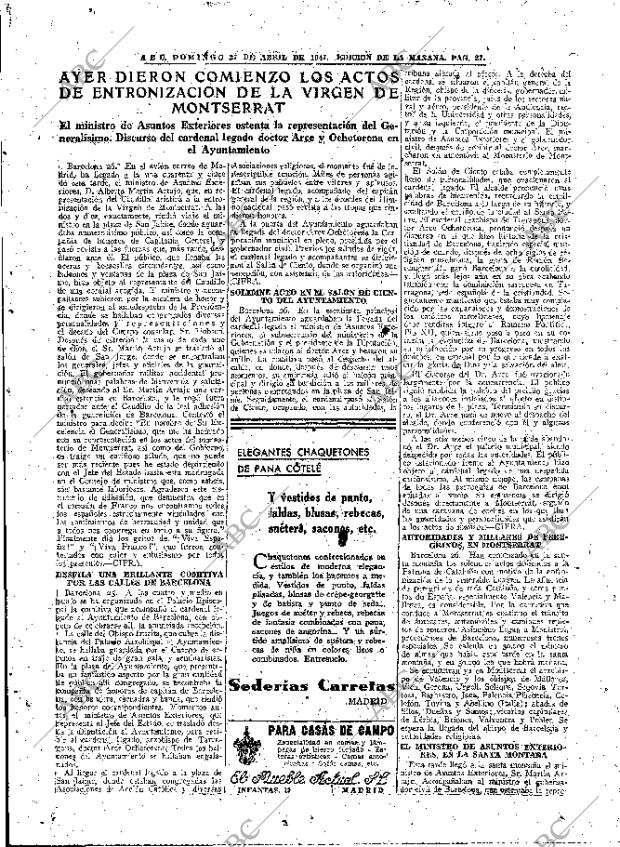 ABC MADRID 27-04-1947 página 27