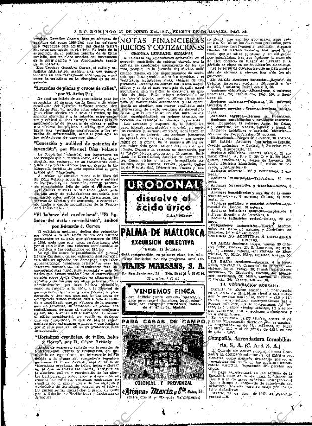 ABC MADRID 27-04-1947 página 32