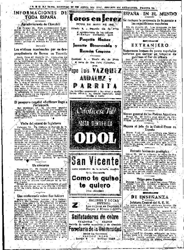 ABC SEVILLA 27-04-1947 página 10