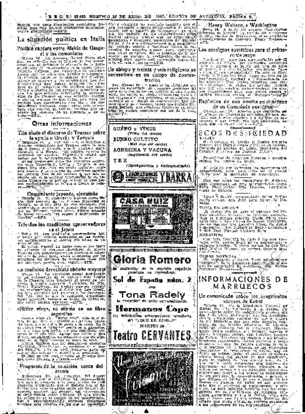 ABC SEVILLA 27-04-1947 página 9