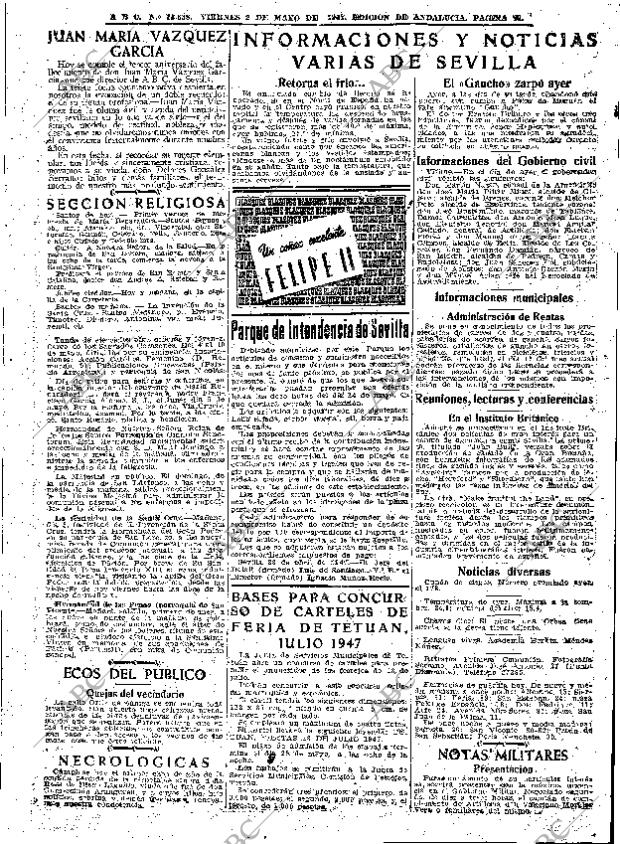 ABC SEVILLA 02-05-1947 página 11