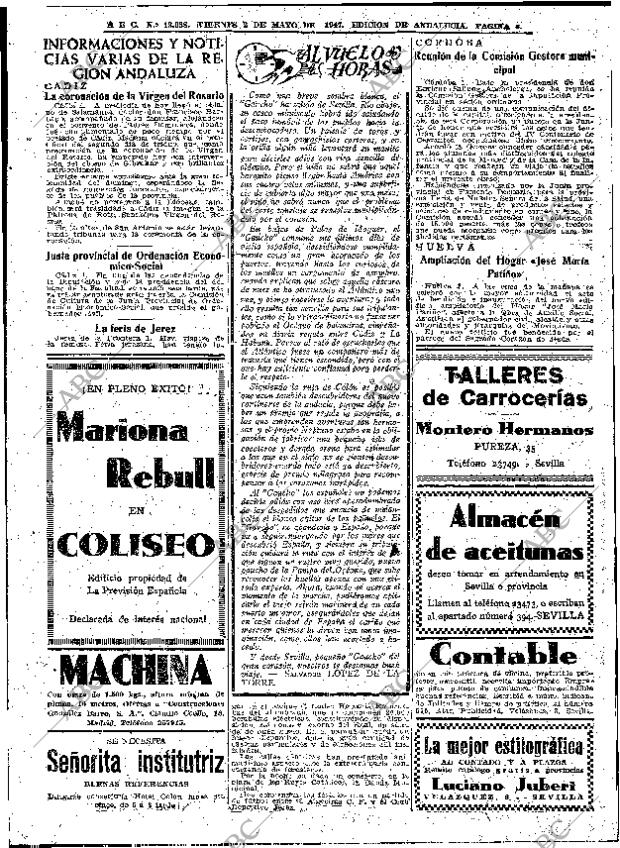 ABC SEVILLA 02-05-1947 página 8
