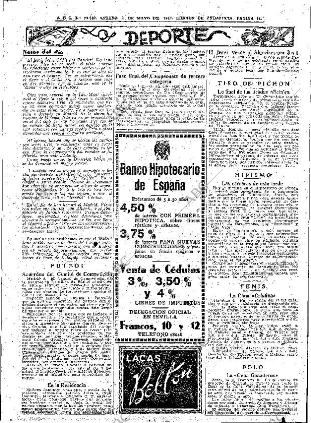 ABC SEVILLA 03-05-1947 página 11