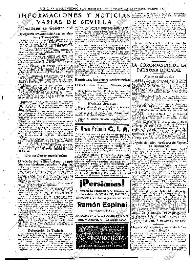 ABC SEVILLA 04-05-1947 página 17