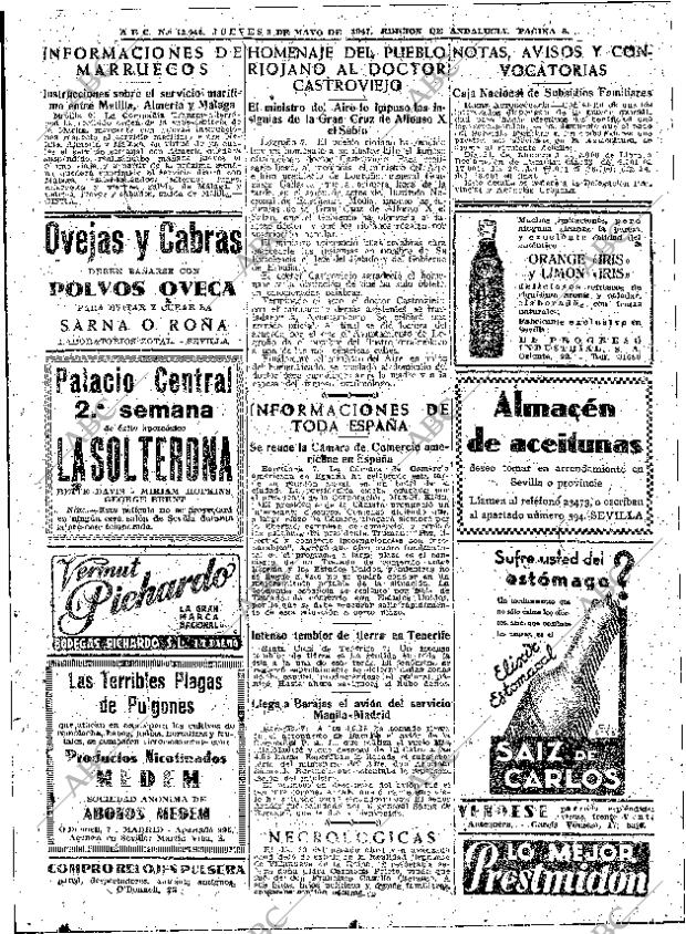 ABC SEVILLA 08-05-1947 página 8