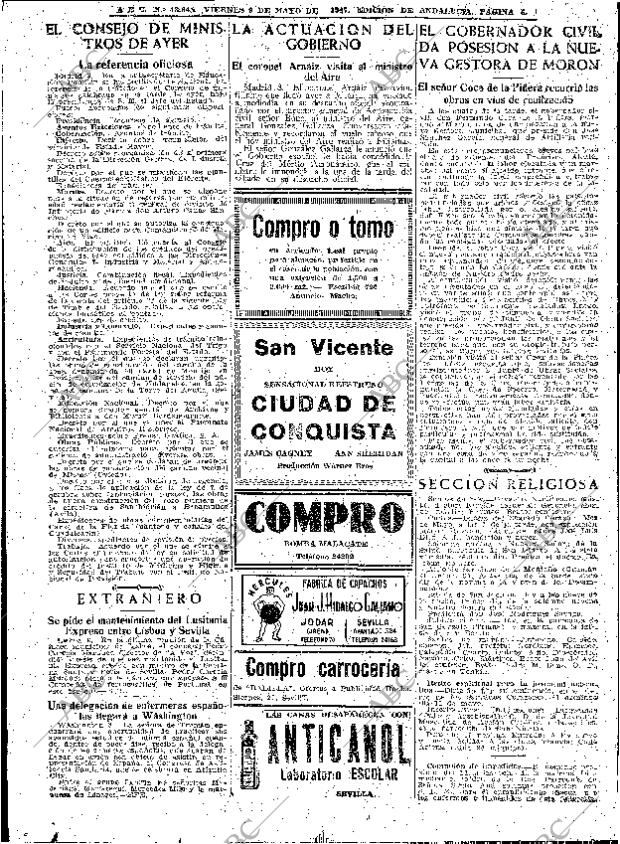 ABC SEVILLA 09-05-1947 página 4